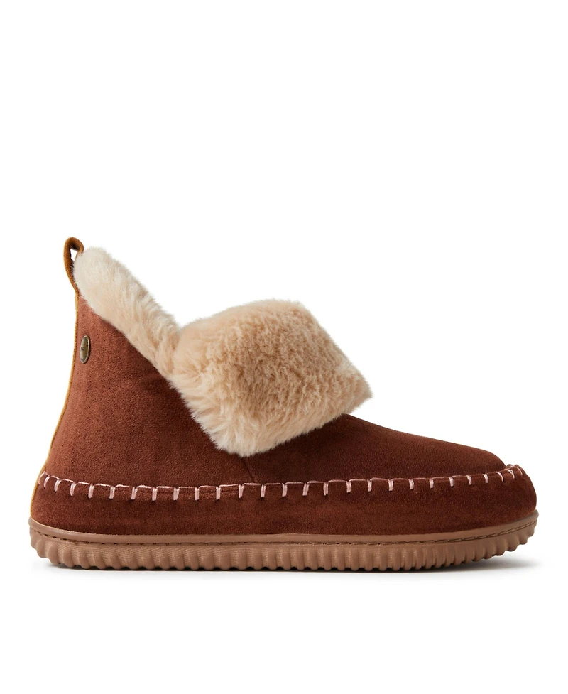 Dearfoams Women's Alpine Moritz Bootie House Slipper
