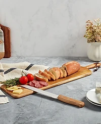 Tabletops Gallery Acacia Rectangular Serving Board Set