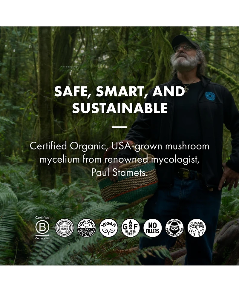 Host Defense Chaga Capsules - Immune System Support Supplement