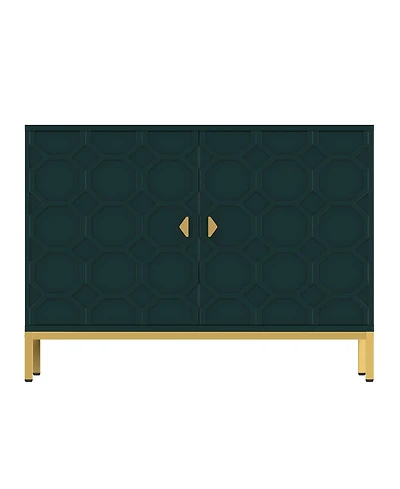 Freestanding Storage Cabinet 2-Door Accent Cabinet