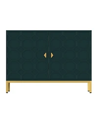 Freestanding Storage Cabinet 2-Door Accent Cabinet