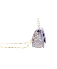Tiny Treats + Zomi Gems Girls Mermaid Tail Pearl Handle Bag