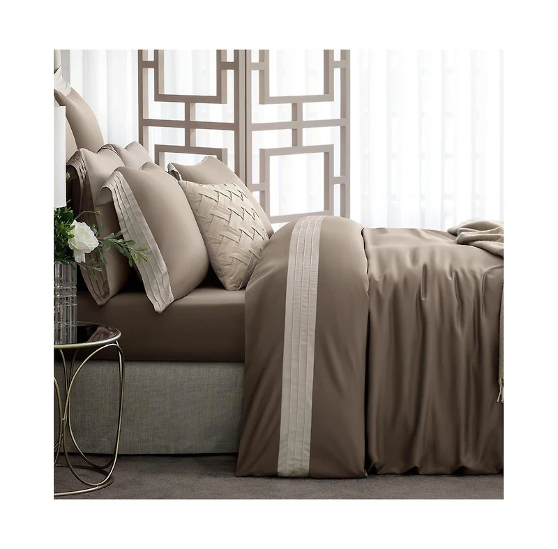 Togas Eden beige/brown Duvet cover King beige/brown