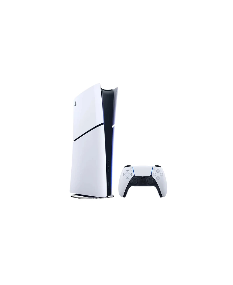 Sony PlayStation 5 Slim Console Digital Edition – Nba 2K25 Bundle With White Controller and Accessories - Black