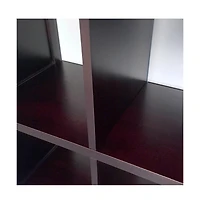 John Louis Home Solid Wood 9 Cube Organizer