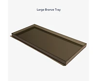 Hiddin Grey Overflow Feeder Tray, Large