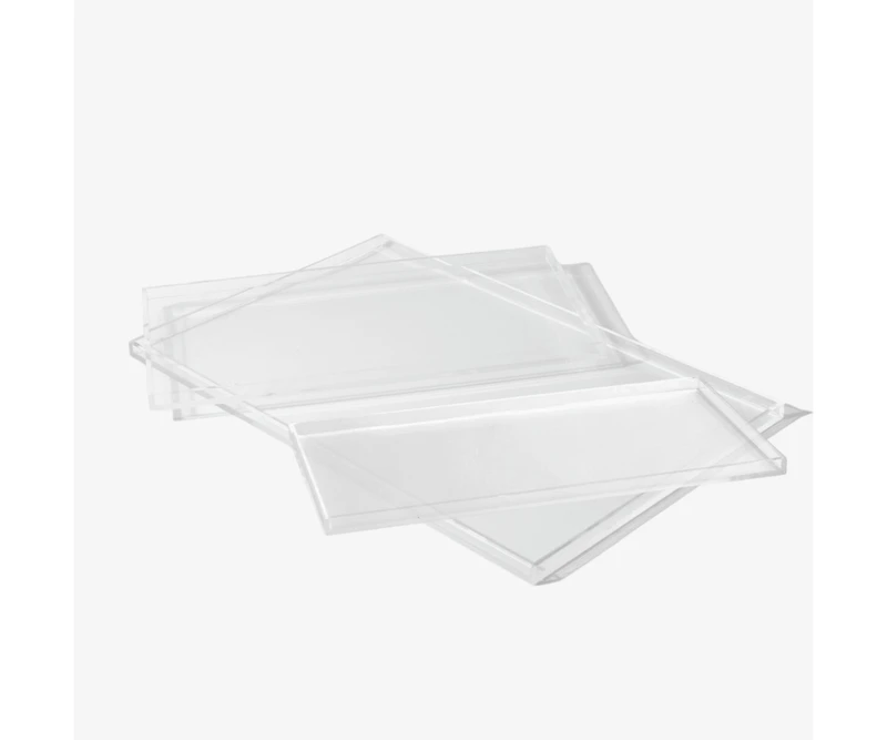 Hiddin Clear Overflow Feeder Tray, Large