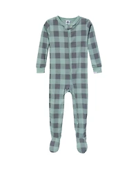 Gerber Baby Boys Snug Fit Footed Pajamas, 4-Pack, Moose