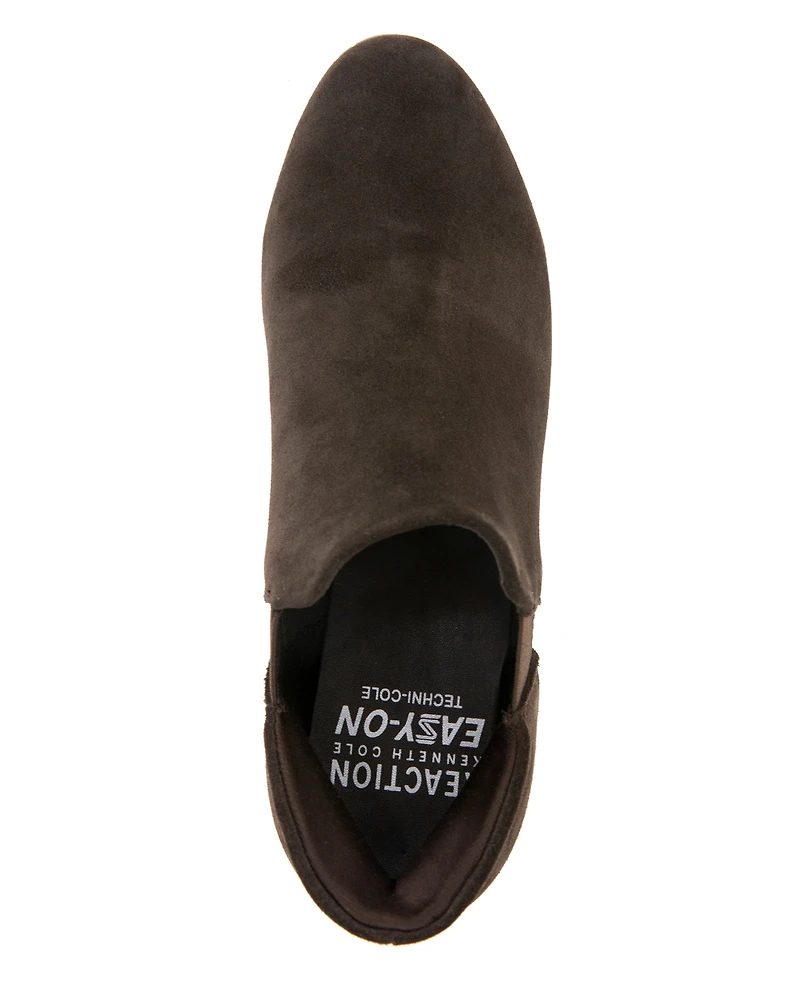 Kenneth Cole Reaction Women's Side Ez On Block Heel Booties
