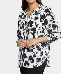 Nydj Women's Pintuck Blouse Top