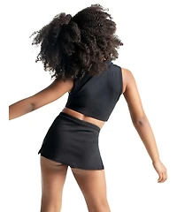 Capezio Girls Team Basics Mock Neck Top