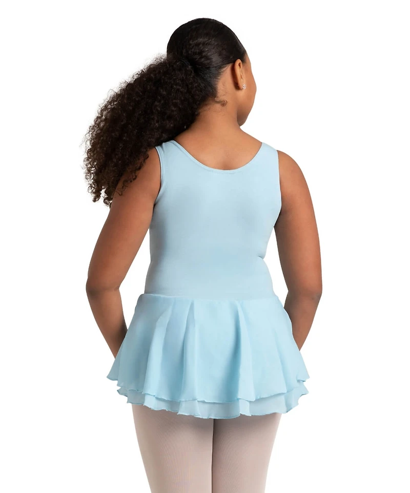 Capezio Girls Double Layer Skirt Tank Dress