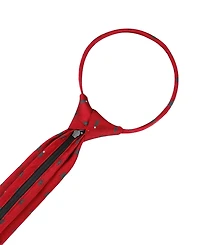 Tommy Hilfiger Boys Holiday Christmas Tree Pre-Tied Zipper Necktie
