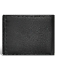 Champs Men's Iconic Collection Leather Center Wing Wallet