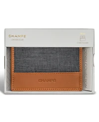 Champs Men's Denim Collection Leather Cardholder