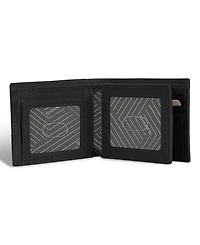 Champs Men's Onyx Collection Leather Access Center Wing Wallet