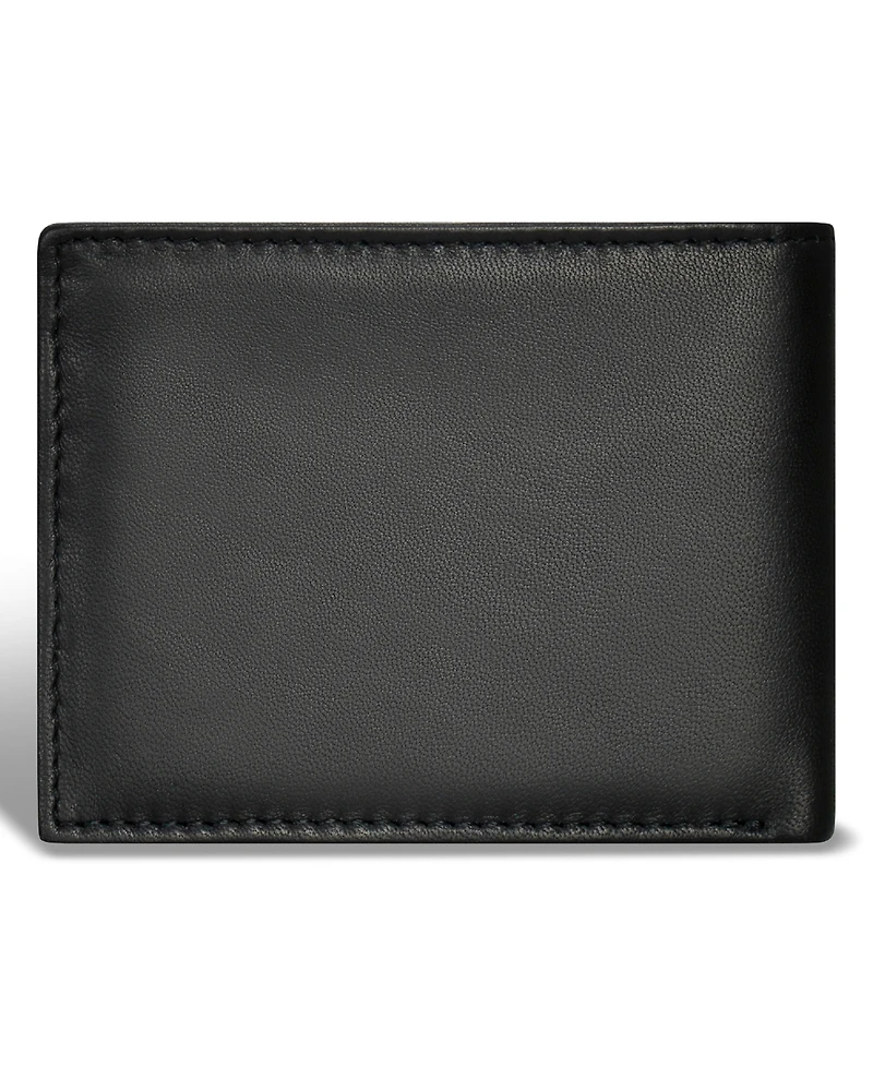 Champs Men's Classic Collection Leather Bi-Fold Wallet