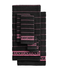 Juicy Couture Stripe Cotton 6-Pc. Bath Towel Set