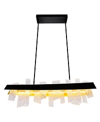 Cwi Lighting 14" Metal Guadiana Led Chandelier