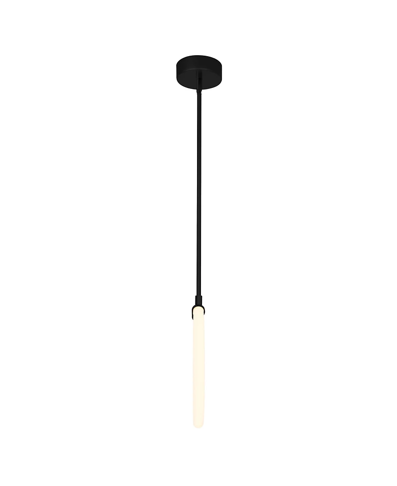 Cwi Lighting 10" Metal Hoops 1 Light Led Pendant