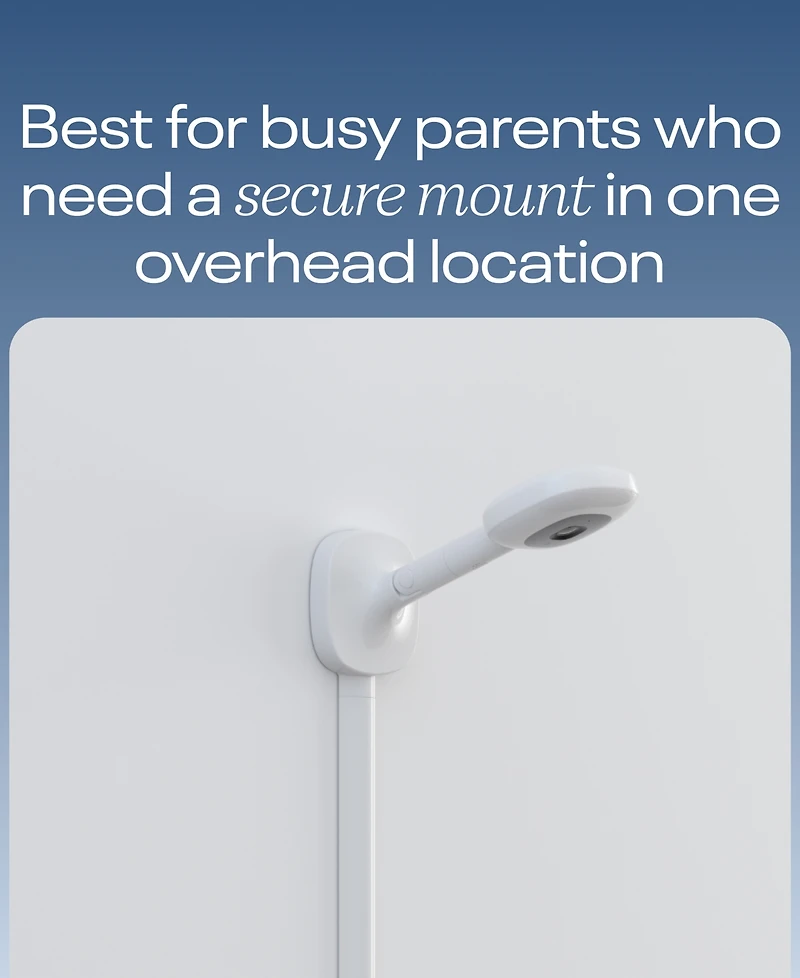 Nanit Pro Smart Baby Monitor and Wall Mount