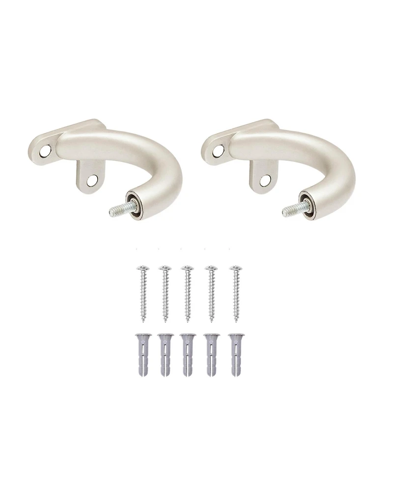 Kenney Curved Wrap Around Room Darkening Curtain Rod