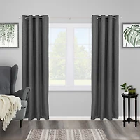 Kenney Mercer Decorative Window Curtain Rod - 3/4" Standard Size for Stylish Home Decor