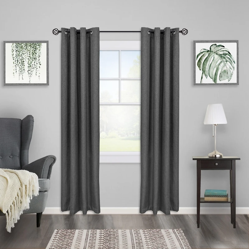 Kenney Cage 5/8 Inch Decorative Curtain Rod for Stylish Home Decor