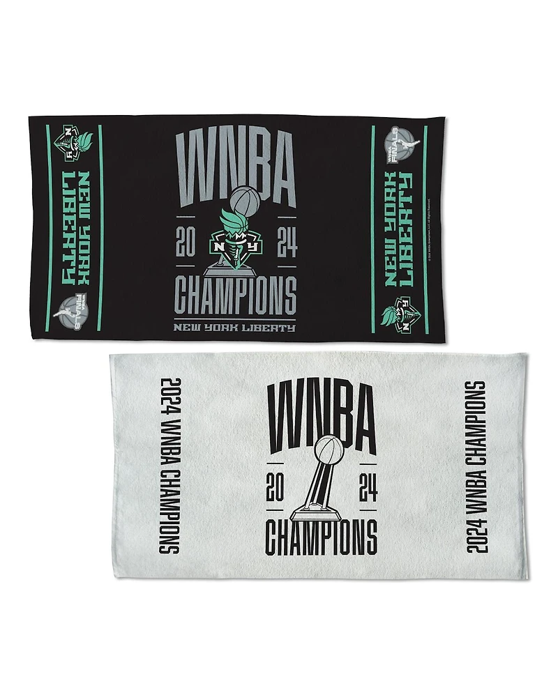Wincraft New York Liberty 2024 Wnba Finals Champions Locker Room 22' X 42' Two-sided on Court Towel