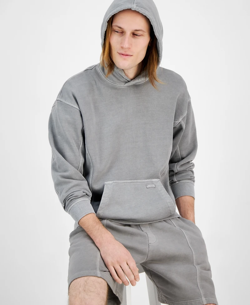 Hugo Boss Men's Neliso Relaxed Fit Long Sleeve Hoodie