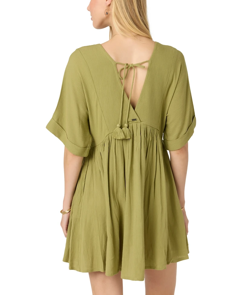 O'Neill Juniors' Rosemary Essential Woven Mini Dress