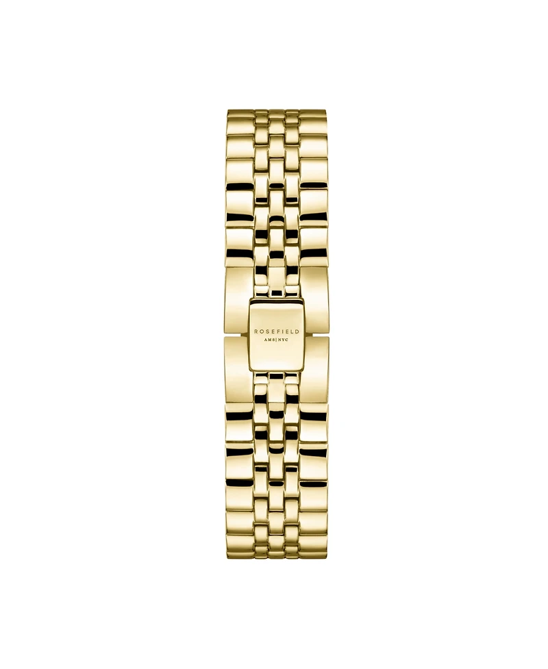 Rosefield Ace Xs Women's Gold Tone Stainless Steel Bracelet Watch 29mm