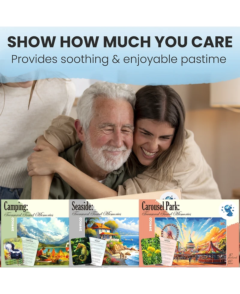 Quokka 3SET Pieces Dementia Puzzles for Elderly