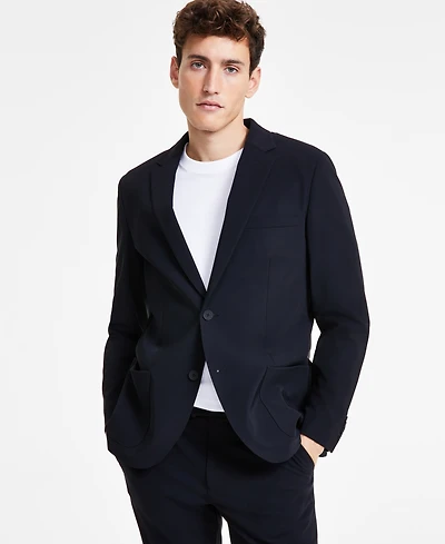Alfani Men's Alfatech Notch Lapel Patch Pocket Blazer, Created for Macy's