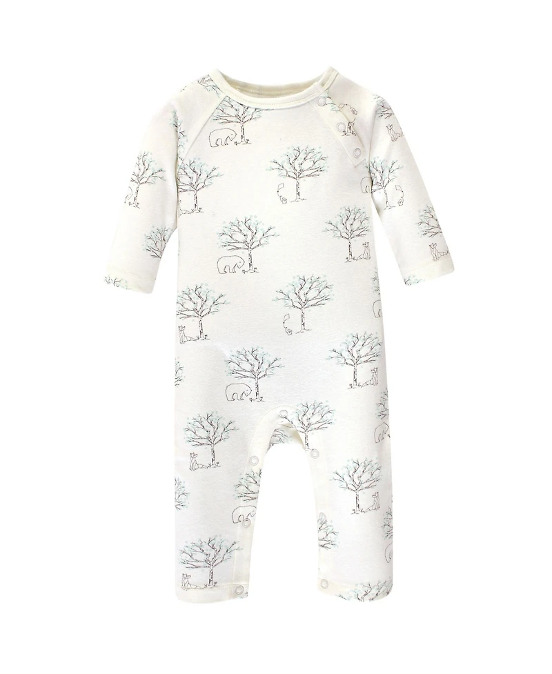 Touched by Nature Baby Boys Unisex Organic Cotton Jumpsuit