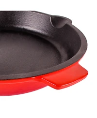 BergHOFF Neo 2pc Cast Iron 10" Fry Pan with Steak Press