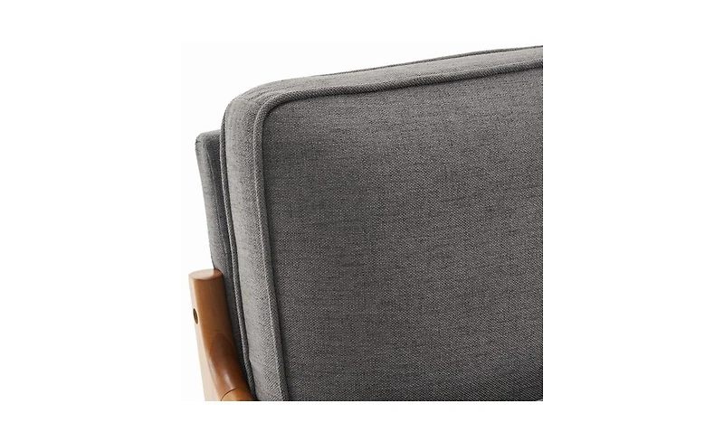 Slickblue Upholstered Single Lounge Chair, Stylish Indoor Accent Chair for Living Room