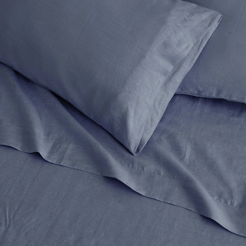 100% European Flax Linen Pillowcase Set