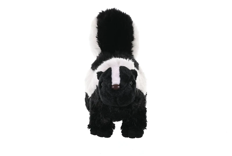 Wild Republic Cuddlekins Skunk Stuffed Animal, 12 Inches