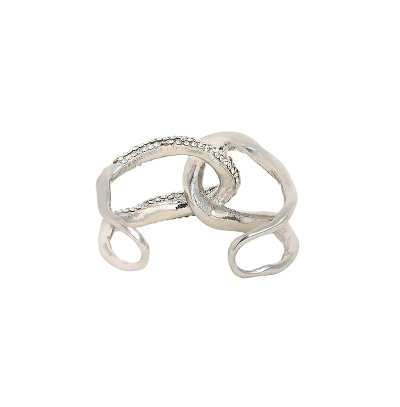 Sohi Women's The Opposta Cuff Bracelet