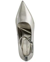 Karl Lagerfeld Paris Women's Sury Ankle Strap Pumps