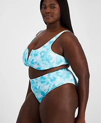 Salt + Cove Plus Tie-Dyed Swim Bottoms