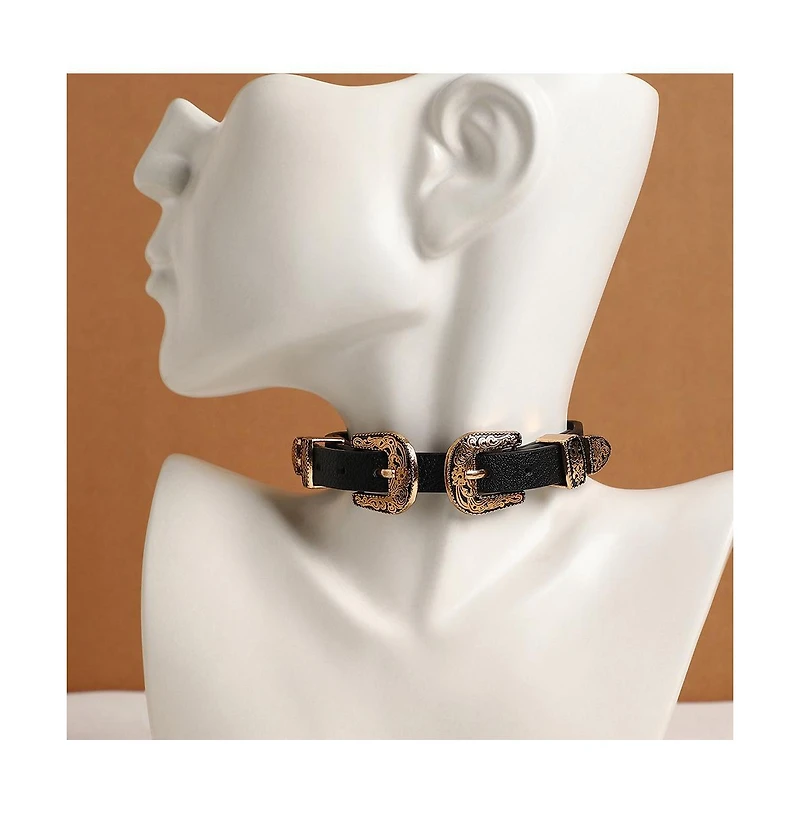 Sohi Women's The Howdy Choker Necklace
