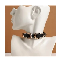 Sohi Women's The Howdy Choker Necklace