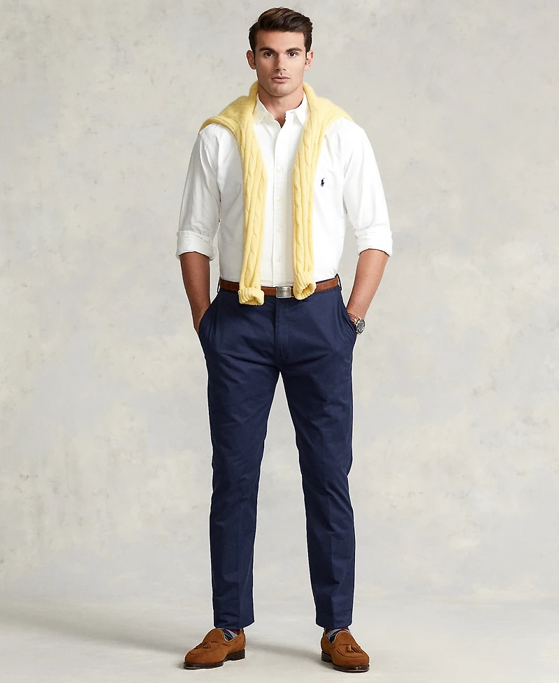 Polo Ralph Lauren Men's Big & Tall Classic Fit Long-Sleeve Oxford Shirt