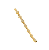 Sohi Women's The Small Clover Tennis Bracelet