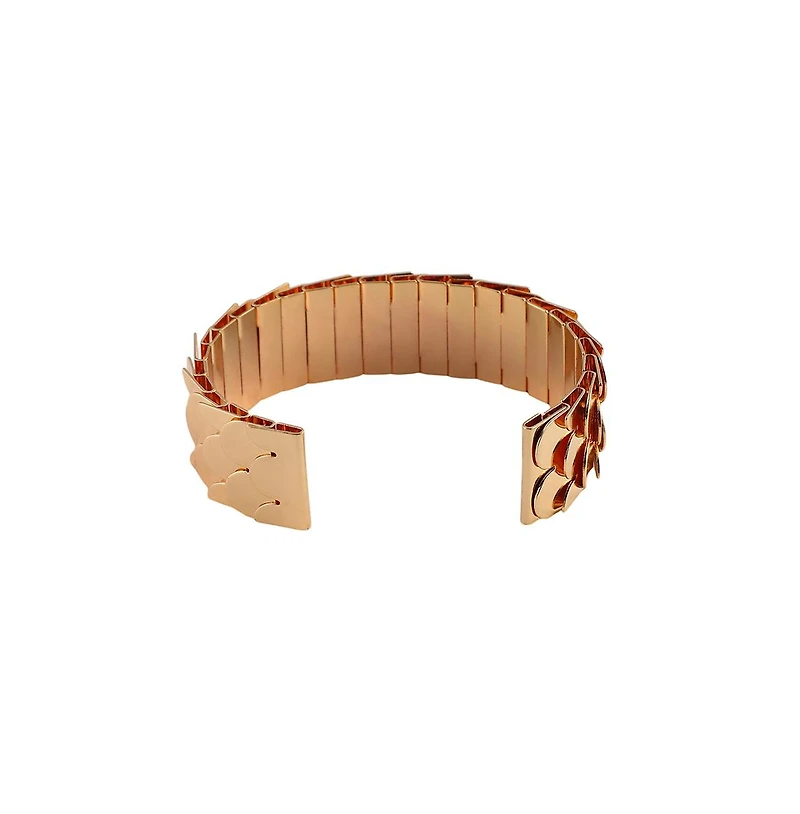 Sohi Women's The Python Cuff Bracelet