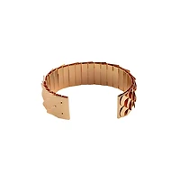 Sohi Women's The Python Cuff Bracelet