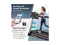 4.75 Hp Folding Treadmill with Auto Incline and 20 Preset Programs