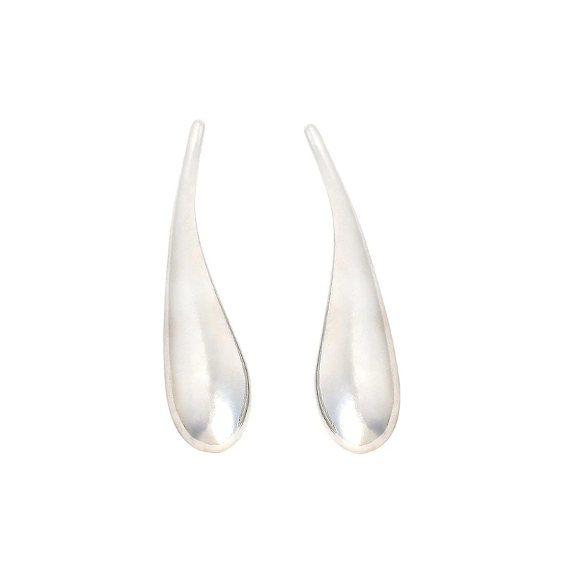 Sohi Women's The Elongated Drip Drop Earrings
